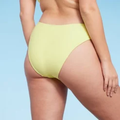 Women's High Leg Cheeky Bikini Bottom - Wild Fable™ Light Yellow -Wild Fable GUEST 00f755d0 36be 421b a1e8 f4a494aaf5f3