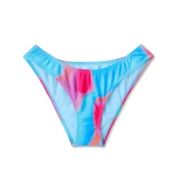 Women's High Leg Cheeky Bikini Bottom - Wild Fable™ Blue Marble Print -Wild Fable GUEST 0e1507f5 33cc 412d 8621 a4be9278adec