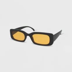 Women's Solid Plastic Rectangle Sunglasses - Wild Fableā¢