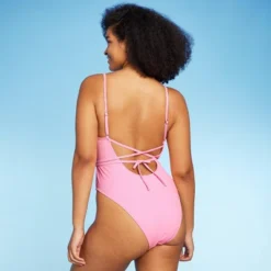 Women's Wrap Cut Out Extra Cheeky One Piece Swimsuit - Wild Fable™ -Wild Fable GUEST 18de65ca 370f 4a4f 86d8 422db8befc73
