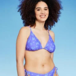 Women's Triangle Bikini Top - Wild Fable™ Purple Butterfly Print 11 Women's Triangle Bikini Top - Wild Fable™ Purple Butterfly Print -Wild Fable GUEST 1b96fe86 7aab 4ffb b5fe f62e5c22f395