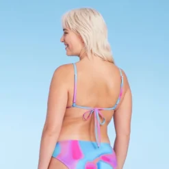 Women's Tunnel Front Bralette Bikini Top - Wild Fable™ Blue Marble Print 13 Women's Tunnel Front Bralette Bikini Top - Wild Fable™ Blue Marble Print -Wild Fable GUEST 2590b86f 3a9c 4587 b451 bcb0db75379f