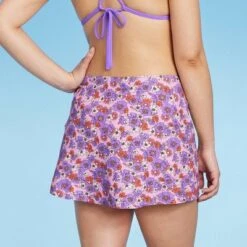 Women's Side-Slit Skirt Swimsuit Cover Up - Wild Fable™ Purple Floral Print 11 Women's Side-Slit Skirt Swimsuit Cover Up - Wild Fable™ Purple Floral Print -Wild Fable GUEST 2755fdcf 45d8 48ec a240 08b72495caf2