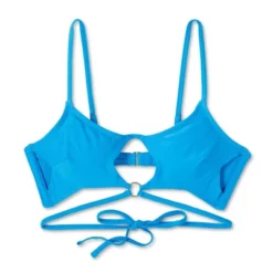 Women's Star Cup Strappy Bikini Top - Wild Fable™ Blue -Wild Fable GUEST 285f1d9d 3a29 4800 8a81 fe95ddbfc8d4
