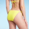 Women's Side-Tie Cheeky Bikini Bottom - Wild Fable™ Yellow -Wild Fable GUEST 2918ce85 cb2c 403d 8529 2aeb60c9ea46