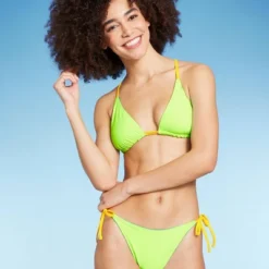 Women's Reversible Triangle Bikini Top - Wild Fable™ -Wild Fable GUEST 2964ce9d 2c22 4eff adf0 f0fe698a055e