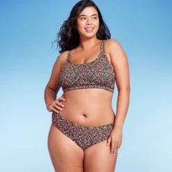 Women's Hipster High Leg Bikini Bottom - Wild Fable™ Multi Floral Print -Wild Fable GUEST 2b3fc5f6 0e2e 460f a2f4 1361837dbd9f