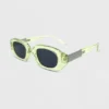Women's Plastic Metal Combo Crystal Oval Sunglasses - Wild Fable™ Lime Green 2 Women's Plastic Metal Combo Crystal Oval Sunglasses - Wild Fable™ Lime Green -Wild Fable GUEST 30a6538d d3dd 4441 b04d 32849da20603