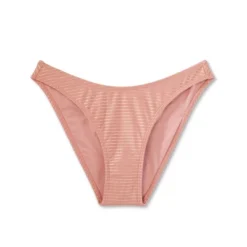 Women's High Leg Cheeky Bikini Bottom - Wild Fable™ Brown Lurex -Wild Fable GUEST 33b4f415 3e42 4391 b7b9 d347bc4d142f