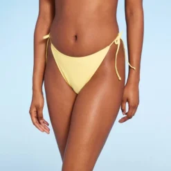 Women's Side-Tie Cheeky High Leg Bikini Bottom - Wild Fable™ 18 Women's Side-Tie Cheeky High Leg Bikini Bottom - Wild Fable™ -Wild Fable GUEST 3511af0f 53b9 4be9 aa3d b8883475d251