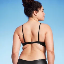 Women's Faux Leather Bralette Bikini Top - Wild Fable™ Black 13 Women's Faux Leather Bralette Bikini Top - Wild Fable™ Black -Wild Fable GUEST 37345f3f 3f19 4b3d b931 6b609a85af41