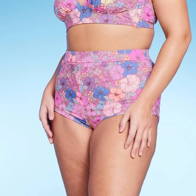 Women's Cheeky Boyshorts Bikini Bottom - Wild Fable™ Floral Print 10 Women's Cheeky Boyshorts Bikini Bottom - Wild Fable™ Floral Print - Image 8