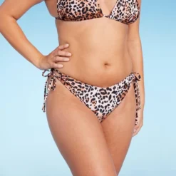 Women's Cut Out Strappy Side-Tie Extra High Leg Extra Cheeky Bikini Bottom - Wild Fable™ Multi Animal Print 11 Women's Cut Out Strappy Side-Tie Extra High Leg Extra Cheeky Bikini Bottom - Wild Fable™ Multi Animal Print -Wild Fable GUEST 3cfdbde5 242f 4474 bd57 957556bafed7