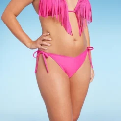 Women's V-Front Side-Tie High Leg Extra Cheeky Bikini Bottom - Wild Fable™ Magenta 11 Women's V-Front Side-Tie High Leg Extra Cheeky Bikini Bottom - Wild Fable™ Magenta -Wild Fable GUEST 3dafea14 c540 4a89 836a a786a62e3392