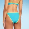 Women's Colorblock High Leg Cheeky Bikini Bottom - Wild Fable™ -Wild Fable GUEST 3ea9f104 a368 4e56 9ddc b4cdfb263a6b