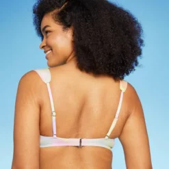 Women's Mesh Overlay Underwire Bikini Top - Wild Fable™ Multi Swirl Print -Wild Fable GUEST 3eb33143 b3d3 4451 aa01 be0cb4b22a5d