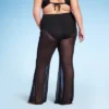 Women's Mesh High Waist Flare Cover Up Pants - Wild Fable™ -Wild Fable GUEST 41863894 8f65 46fc a20f 16935d5f70c4