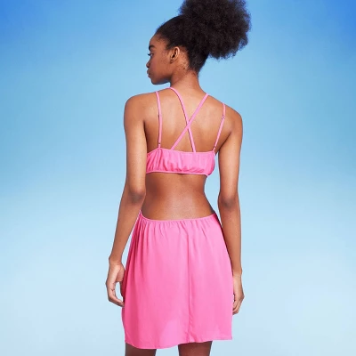 Women's Cut Out Cover Up Mini Dress - Wild Fable™ 6 Women's Cut Out Cover Up Mini Dress - Wild Fable™ - Image 5