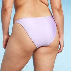 Women's Side Tab High Leg Cheeky Bikini Bottom - Wild Fable™ Shiny Light Purple 12 Women's Side Tab High Leg Cheeky Bikini Bottom - Wild Fable™ Shiny Light Purple -Wild Fable GUEST 4de1aa94 5187 469d a08d f22f0aed7987