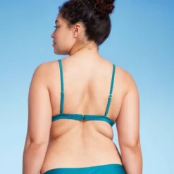 Women's Crochet Overlay Triangle Bikini Top - Wild Fable™ Blue -Wild Fable GUEST 4fa7709e 1a55 4413 b58c 39d6a9e3ecec