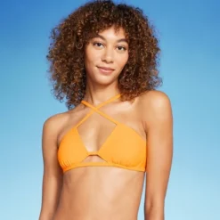 Women's Cut Out Cross Front Bralette Bikini Top - Wild Fable™ -Wild Fable GUEST 53c1d1d6 7947 4d7c 8a5c 8b28e84d7ac4