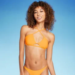 Women's Cut Out Cross Front Bralette Bikini Top - Wild Fable™ -Wild Fable GUEST 5c7a183e 633a 4ab3 b1d2 9746fa03b695