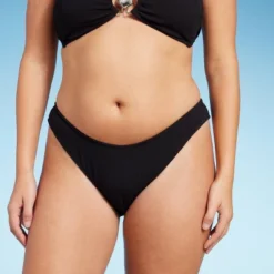 Women's Pucker Textured Extra Cheeky Extra High Leg Bikini Bottom - Wild Fable™ -Wild Fable GUEST 63d5113f 4697 4e4e 95ca c69f8b5bf2c8