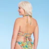 Women's Triangle Wrap Bikini Top - Wild Fable™ Multi Floral Print