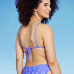 Women's Triangle Bikini Top - Wild Fable™ Purple Butterfly Print 12 Women's Triangle Bikini Top - Wild Fable™ Purple Butterfly Print -Wild Fable GUEST 67283d57 438c 4870 b567 1b391b9dea28