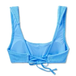 Women's Pucker Square Neck Wide Strap Bralette Bikini Top - Wild Fable™ -Wild Fable GUEST 68f00bc8 226a 4a05 9795 836e48959e2a