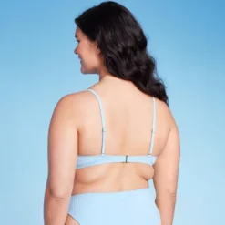 Women's Ribbed Underwire Bralette Bikini Top - Wild Fable™ -Wild Fable GUEST 6a153214 2174 4de9 91a5 261255589411