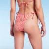 Women's Ultra High Leg Adjustable Coverage Bikini Bottom - Wild Fable™ Orange Tile Print -Wild Fable GUEST 6a16691d 601a 4e13 affa 5cc22e3a45f2