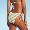 Women's Ribbed Extra Cheeky Extra High Leg Bikini Bottom - Wild Fable™ Blue/Green/Pink Striped 1 Women's Ribbed Extra Cheeky Extra High Leg Bikini Bottom - Wild Fable™ Blue/Green/Pink Striped -Wild Fable GUEST 6bbd7c7a 0ed5 480a b76b 0c8be3b65c6f