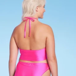 Women's Longline Wrap Halter Bikini Top - Wild Fable™ Pink Shine 12 Women's Longline Wrap Halter Bikini Top - Wild Fable™ Pink Shine -Wild Fable GUEST 720c0450 e2ac 4c53 8fb8 19fcb558217b