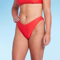 Women's Low-Rise Super Cheeky Extra High Leg Bikini Bottom - Wild Fable™ Red 9 Women's Low-Rise Super Cheeky Extra High Leg Bikini Bottom - Wild Fable™ Red -Wild Fable GUEST 72ba8aa6 94b2 48b6 be2f 44104bec0e6f