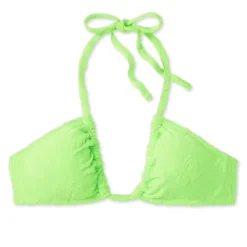 Women's Terry Textured U-Neck Multi-Way Bralette Bikini Top - Wild Fable™ Tropical Green -Wild Fable GUEST 7de28da5 4f0c 42f0 92f2 3fc92fe75cd4