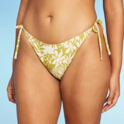Women's Side-Tie Low-Rise Cheeky High Leg Bikini Bottom - Wild Fable™ -Wild Fable GUEST 80534e91 b072 4cc9 8fa1 f27c38a8712f