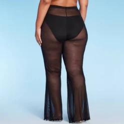 Women's Mesh High Waist Flare Cover Up Pants - Wild Fable™ -Wild Fable GUEST 810707fd 869c 40a0 a8cd af1b5eede330