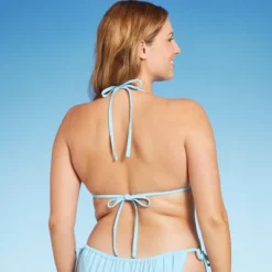 Women's Mixed Icon Crochet Triangle Bikini Top - Wild Fable™ Blue 10 Women's Mixed Icon Crochet Triangle Bikini Top - Wild Fable™ Blue -Wild Fable GUEST 811a97da c3fa 4369 96d7 c1d1a33c9c19