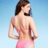Women's Cowl Neck Longline Bralette Bikini Top - Wild Fable™ Pink Shine -Wild Fable GUEST 830948c2 c08d 45a7 b62b 0c06b9fb6aeb