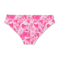 Women's Cheeky Bikini Bottom - Wild Fable™ Pink Heart Print -Wild Fable GUEST 85f80f41 206c 4fde 945c 2847853efaf2