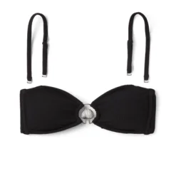 Women's Pucker Textured Center Front Shell Detail Bandeau Bikini Top - Wild Fable™ -Wild Fable GUEST 87d98987 77fd 402e b3a0 9a6ebc34ab91