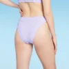 Women's Wavy Terry Textured Mid-Waist Ultra High Leg Cheeky Bikini Bottom - Wild Fable™ Lilac Purple 2 Women's Wavy Terry Textured Mid-Waist Ultra High Leg Cheeky Bikini Bottom - Wild Fable™ Lilac Purple -Wild Fable GUEST 8db04ba4 acde 4789 835e c983545bd2dc