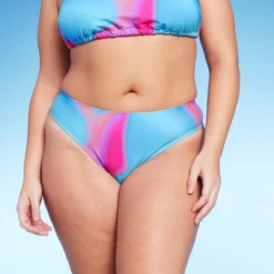 Women's High Leg Cheeky Bikini Bottom - Wild Fable™ Blue Marble Print -Wild Fable GUEST 94bfd734 9c12 4ec6 89cd 8c39fe054e98