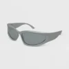Sport Matte Finish Sunglasses - Wild Fable™ Gray -Wild Fable GUEST 9aa275b1 7d90 4d88 85fa a52bac353a9d
