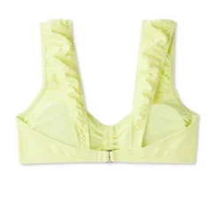 Women's Tie-Front Cap Sleeve Bralette Bikini Top - Wild Fable™ Light Yellow -Wild Fable GUEST 9ac368ad b78e 4570 a679 f415ae7083f5
