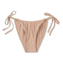 Women's Chain Detail Side-Tie Adjustable Coverage Bikini Bottom - Wild Fable™ Brown -Wild Fable GUEST a5dd8f39 1e76 4ea7 a2f4 a4484609a2b9