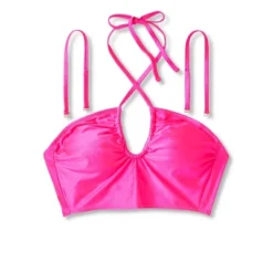 Women's Longline Wrap Halter Bikini Top - Wild Fable™ Pink Shine 13 Women's Longline Wrap Halter Bikini Top - Wild Fable™ Pink Shine -Wild Fable GUEST aced0dd2 3e86 47e3 b094 2187f9639a3d