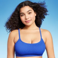 Women's Smocked Bralette Bikini Top - Wild Fable™ -Wild Fable GUEST ae8a1606 3d94 4cdb 92d7 e4dcf5a6530d