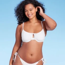 Women's Shirred Underwire Bikini Top - Wild Fable™ 21 Women's Shirred Underwire Bikini Top - Wild Fable™ -Wild Fable GUEST afd0fd1c 9a48 402d 8784 5d72a4593689